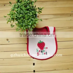 Babies Clothes Cute Emobroider Waterproof Bibs thumbnail-1