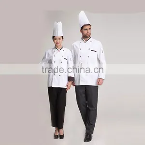 2016 Fashion Class Chef Coat Uniform Designer Chef Uniforms Clothes thumbnail-3
