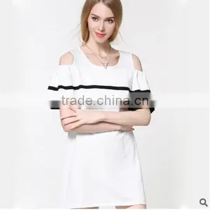 F20002A EUROPEAN STYLE ONE PIECE DRESS WOMEN SUMMER DRESS thumbnail-1