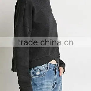 In 2015 the Spring and Autumn Period and the New Classic Irregular Loose Long-sleeved Cotton Fleece thumbnail-2