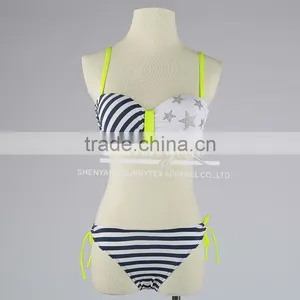 Swimwear & Beachwear OEM Wholesale High Waist Fashion Bikini Swimwear thumbnail-6
