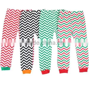 2016 New Arrival Chevron Pajamas Pants Kids Stripe Pajamas Girls Leggings thumbnail-1