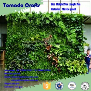 Tornado Crafts Wholesale Home Decor Plastic Vertical Green Wall System Customized Different Types of Green Wall thumbnail-2