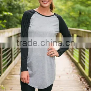 Hot Sale Women's Sexy Fashion Loose Tops Long Sleeve Round Neck Casual Blouse 2017 thumbnail-4