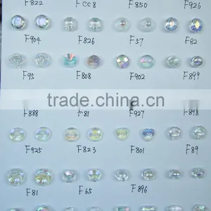 Middle East Hot Sale Decorative Flower Pattern Acrylic Button thumbnail-5