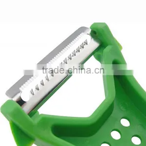 Kitchen Parer Slicer Plastic Vegetable Fruit Turnip Slicers Gadget Helper Peeler Julienne Cutter Slicer Practical Kitchen KC1071 thumbnail-4