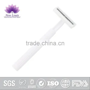 OEM Hotel Twin Blades Disposable Travel Half Blade Razor thumbnail-1