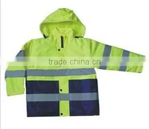 Brigh Yellow Soft Mesh Kids Reflective Safety Straps Vest Running thumbnail-2