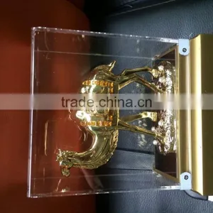 24k Real Gold Plated Camel and Palm Tree Arabic Gift thumbnail-2