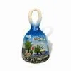 Ceramic Table Dining Bell, Diner Ring, Souvenir Gift thumbnail-1