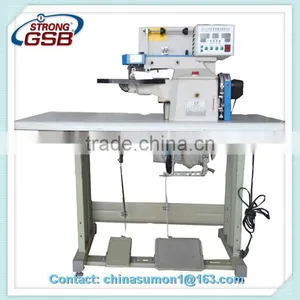 LZ-518-B-type Semi-automatic Folding Plastic Machine /thermo-cementing Edge Folder Machine Industrial Sewing Machine for Leather thumbnail-1