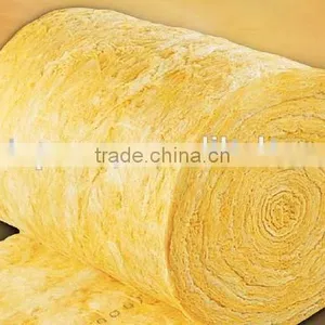 Thermal Insulation Fire Retardant Sound Absorption Glass Wool Blanket With Aluminium Foil thumbnail-1