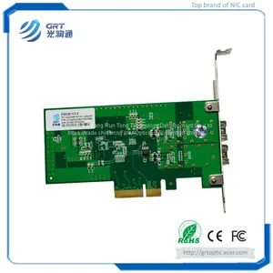 F902E Gigabit 2- Port Fiber Optic PCIe Network Adapter Card With Intel I350 Controller thumbnail-3