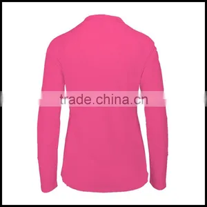 W15-ACC-W-01-C Pink 100% Polyester Sports Underwear Long Sleeve thumbnail-1