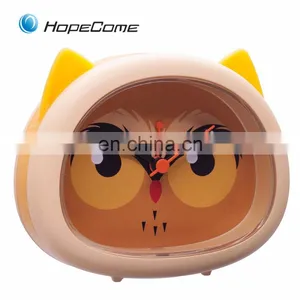 Hot Sale Silicone Desktop Animal Clock thumbnail-1