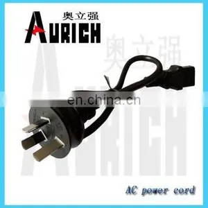 Australian Retractable Extension Cord Brass Prower Plug 2 Pin Power Cable Xbox 360 Power Cord Elite thumbnail-3
