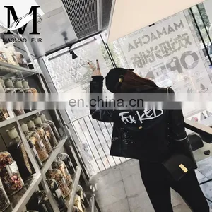 Latest Fashion Custom Black Winter Cheap Leather Jackets Women Leather Jacket Wholesale thumbnail-2