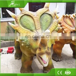 KAWAH OutDoor Waterproof Animal Rides Custoimzed Animatronic Walking Dinosaur Rides For Kids thumbnail-6