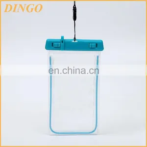 Eco Material Phone Packaging Clear Plastic EVA Bag With Zipper thumbnail-2