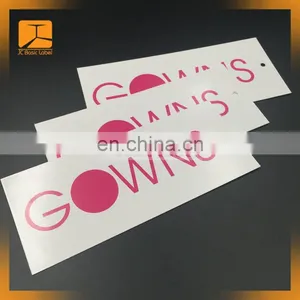 Hot Stamping Wholesale Price Tags Stand for Name Brand Tags and Custom Printed Cardboard Tags thumbnail-2