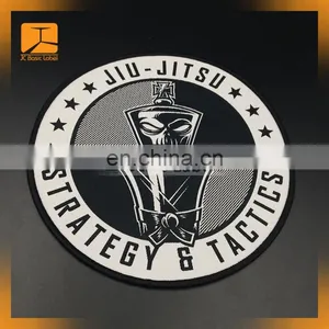 Custom Brand Logo Fabric Woven Patch / Badges For Islamic School Uniforms thumbnail-4