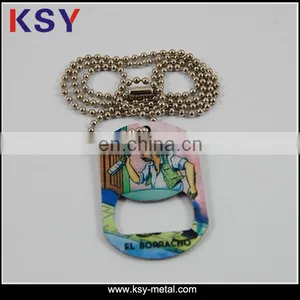 Personalized Custom Metal Wine Label With Iron Chain thumbnail-1