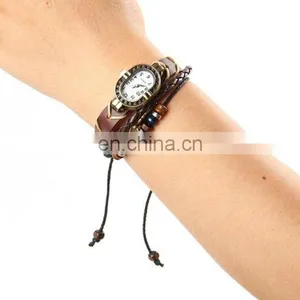 New Hot Luxury Vintage Briad Genuine Leather Vintage Women Watches thumbnail-2