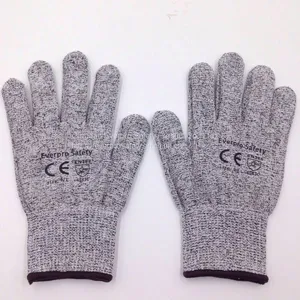 Anti Cut Level 5 Food Grade HPPE Cut Resistant Gloves With EN388 4543C thumbnail-5