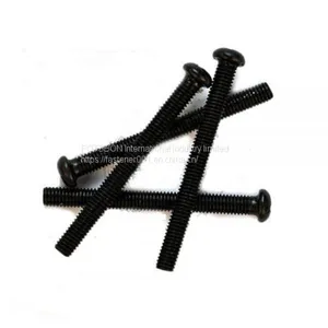 M1.2-M4 Pan Head Screw Flat Screws Cross Recessed Raised Counter BM Phillip Plaine Micro Puntas Big Head PC Vis Vida DIN7985 ISO7045 thumbnail-2
