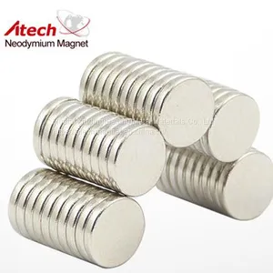 Round Magnet N42 1/2 Inch X1/16 Inch Industrial Magnets For Sale thumbnail-1