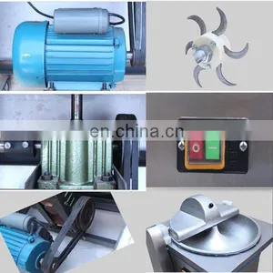 Multifunction Meat Chopper Bowl Cutter/vegetable Cutting Machine/sausage Meat Bowl Chopper thumbnail-4