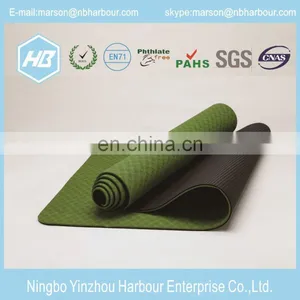 Nontoxic 4~10 mm Purple Tpe Exercise Fitness Non-slip Mat thumbnail-6