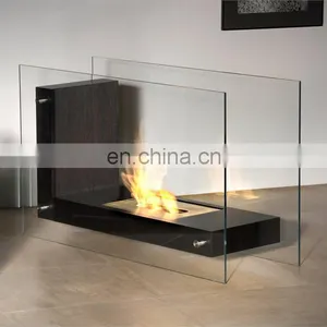 Fireplace Glass Door Microcrystalline Ceramic Glass Glass thumbnail-2