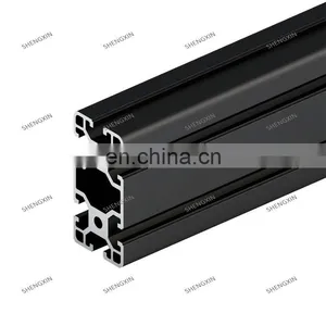 SHENGXIN 4080 Black 6000 Series T-slot Aluminum Profile thumbnail-1