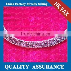 0629L China Supplier Crystal Rhinestone Patches for Collar,Wholesale Hot Fix Crystal Rhinestone Patches thumbnail-2