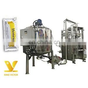 Honey Processing and Packing Machine Voccum Pouch Sauce Packaging Machine thumbnail-1