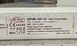100W 24V 4.2A IP67 Waterproof LED Strip Power Supply SELV ROHS EMC LVD thumbnail-4