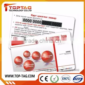 Paper Scratch Card / Scratch Card for Mobile Phones / Prepaid Paper Game Cards thumbnail-3