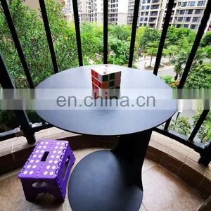 HOT Sell Living Room Table America Style Sofa Side Table C Shaped End Table thumbnail-4
