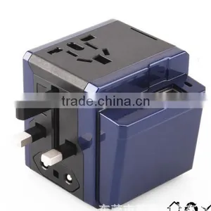 World Travel Adapter With Dual USB Charging Ports thumbnail-2