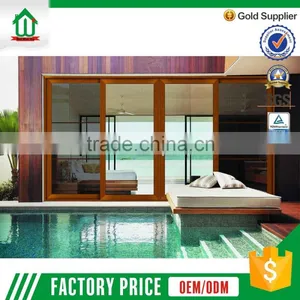 Customized Design Foshional Double Glass Aluminum Sliding Door thumbnail-1