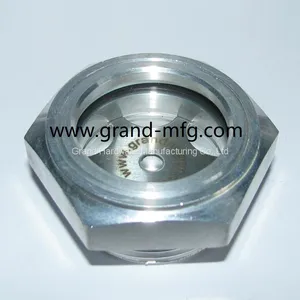 Liquid Radiator Cooling System Round Aluminum Sight Glass (BSP G Thread & Metric Thread) thumbnail-5