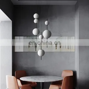 Nordic Creative Gourd Shape LED Pendant Light For Cafe Bar Kitchen Bedroom Living Room Decorative Indoor Chandelier thumbnail-3