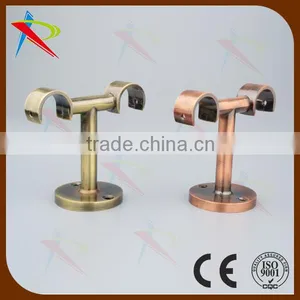 Black Curtain Pole Ceiling Bracket Size of 19mm&19mm thumbnail-3