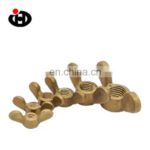 Factory Supply DIN 315 Brass Butterfly Wing Nuts Rounded Wings thumbnail-4