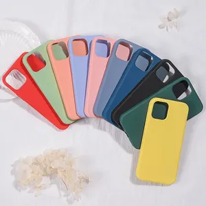 Colorful Matte Soft Silicone TPU Mobile Phone Case For Iphone 6 7 8 Plus X Xr 11 12 13 14 Pro Max Mini thumbnail-1