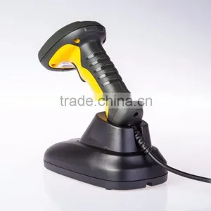 RD - 6870W Wireless Waterproof Handheld Laser USB Barcode Bar Code Scanner Scan Gun With Base Memory thumbnail-4