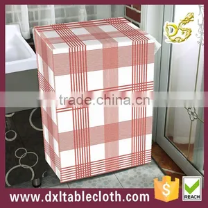 Printed Pvc Plaid Graphic Washing Machine Cover Dust Cover thumbnail-1