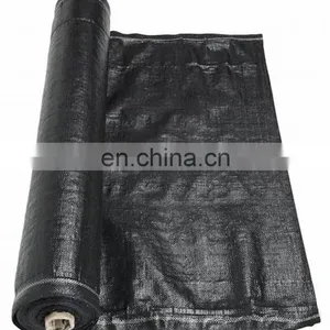 Black Color Weed Mat Woven Greenhouse Ground Cover thumbnail-2