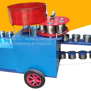 Automatic Nutrient Soil Cupping Machine Nursery Seedling Soil Electric Bowling Machine Agricultural Non Woven Fabric Pot Filling Machine thumbnail-1
